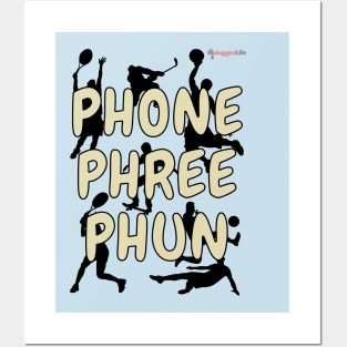 Phone Phree Phun Multi Sports Posters and Art